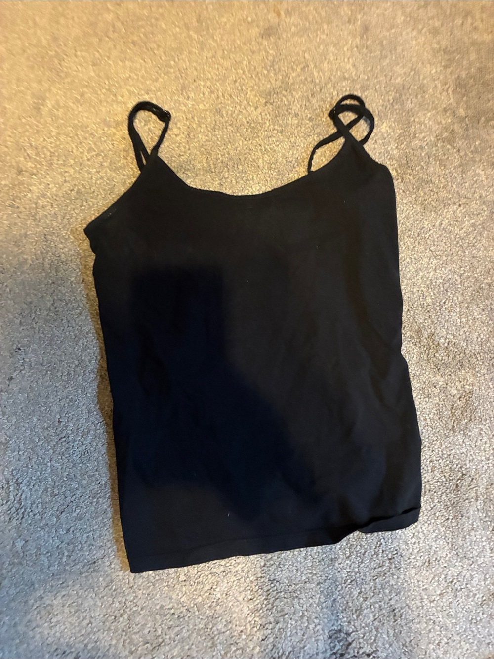 Old Navy Black Spaghetti Strap Camisole